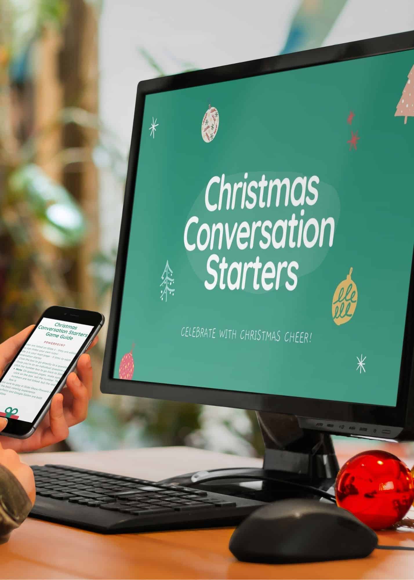 Virtual Christmas Conversation Starters Game