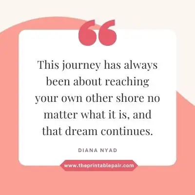 This journey has always been about reaching your own other shore no matter what it is, and that dream continues.